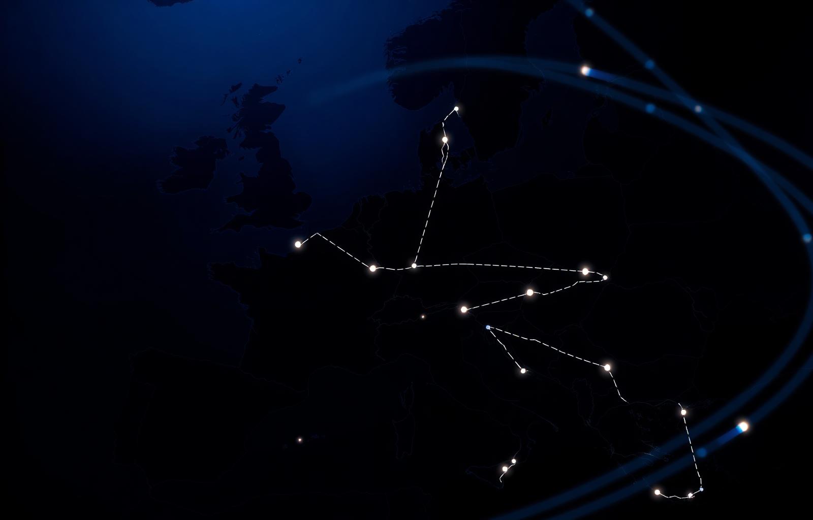 Rete logistica europea DC Logistic Company